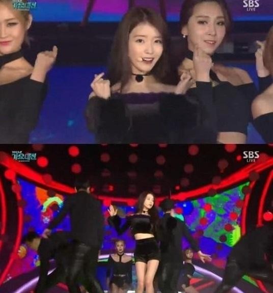 아이유 가요대전
 출처:/방송캡쳐