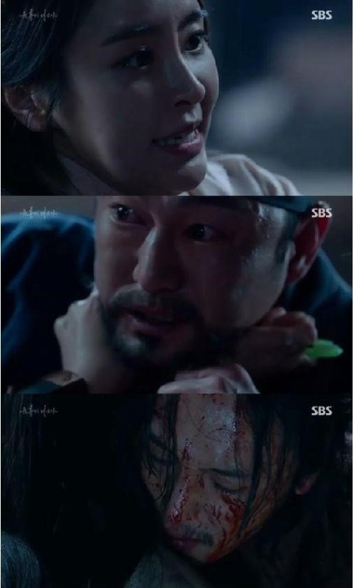 육룡이 나르샤 변요한 정유미
 출처:/ SBS 월화드라마 '육룡이 나르샤' 캡처