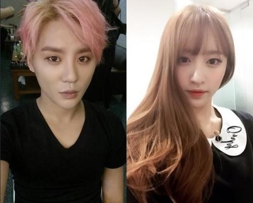 김준수 하니 열애  출처:/김준수, 하니 SNS