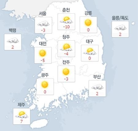 소한 날씨
 출처:/온라인 커뮤니티