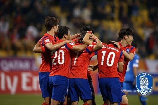 한국 우즈베키스탄
출처:/ 대한축구협회 홈페이지