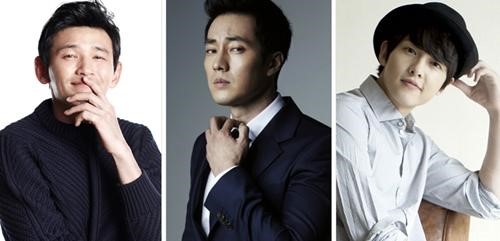 황정민 소지섭 송중기 / 사진= 각 소속사