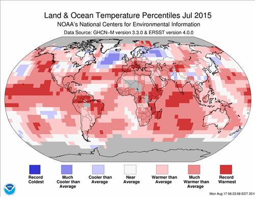 지구 온난화 원인
 출처:/ 미국 국립해양대기청(NOAA)