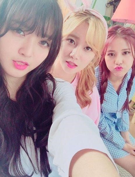 aoa 크림
 출처:/ 유나 인스타그램