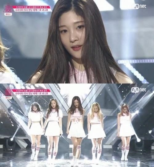 프로듀스101
 출처:/Mnet '프로듀스 101' 화면 캡처
 
 