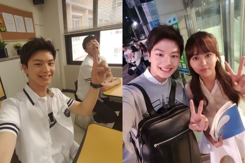 도경수 김소현
출처:/육성재 SNS