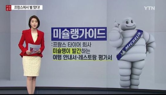 미슐랭가이드 의미
 출처:/ YTN 캡처