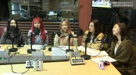 레드벨벳
 출처:/ MBC FM4U 캡처