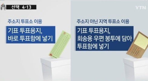 내일부터 사전투표
 출처:/ YTN 캡처