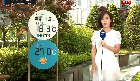 오늘날씨 자외선지수 높음
 출처:/YTN 뉴스 캡쳐