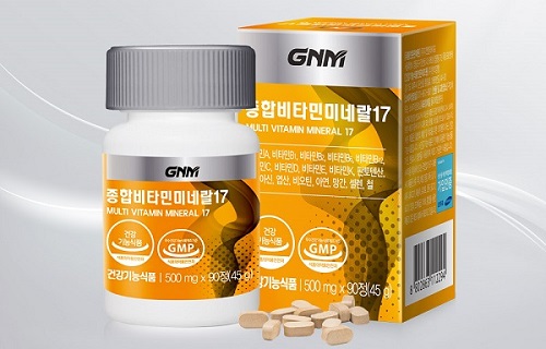 GNM자연의품격, 멀티비타민 ‘종합비타민미네랄17’ 출시