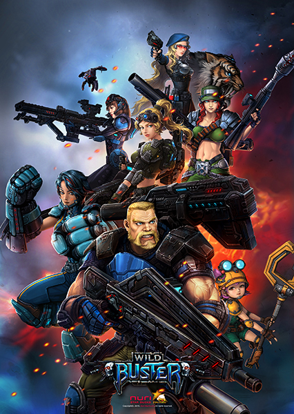 누리스타덕스, 쿼터뷰 액션 MMORPG ‘와일드버스터’ 2차 CBT 실시