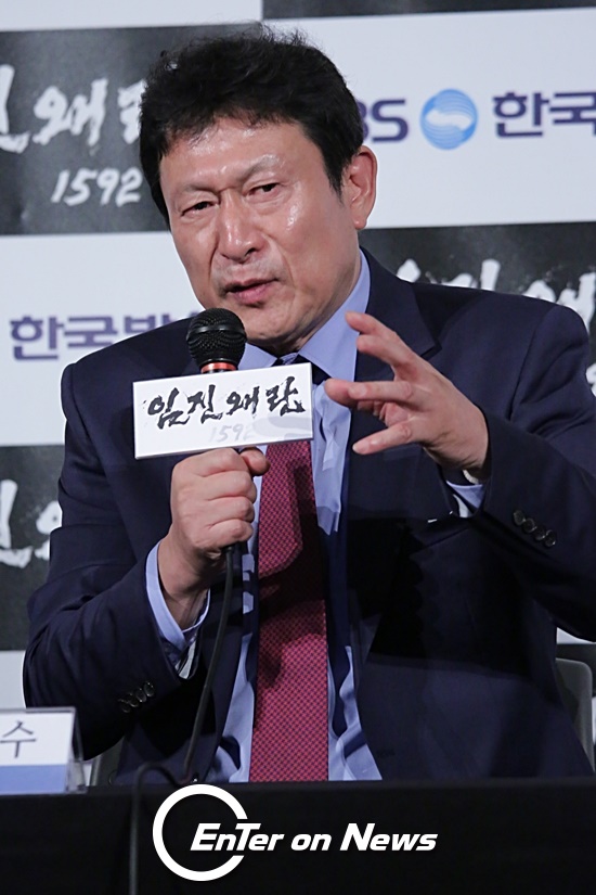 [ON포토] 임진왜란 1592 김응수, '이번 작품은 내 생에 최고의 작품'