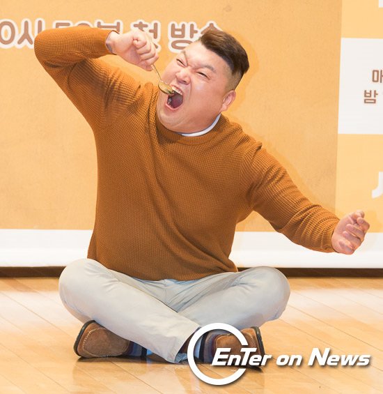 [ON포토] 강호동, '한끼 같이 하시지요~'