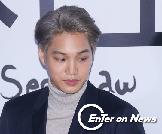 [ON포토] 엑소 카이, '또렷한 이목구비'