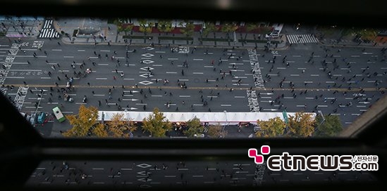 [포토] 광화문광장으로