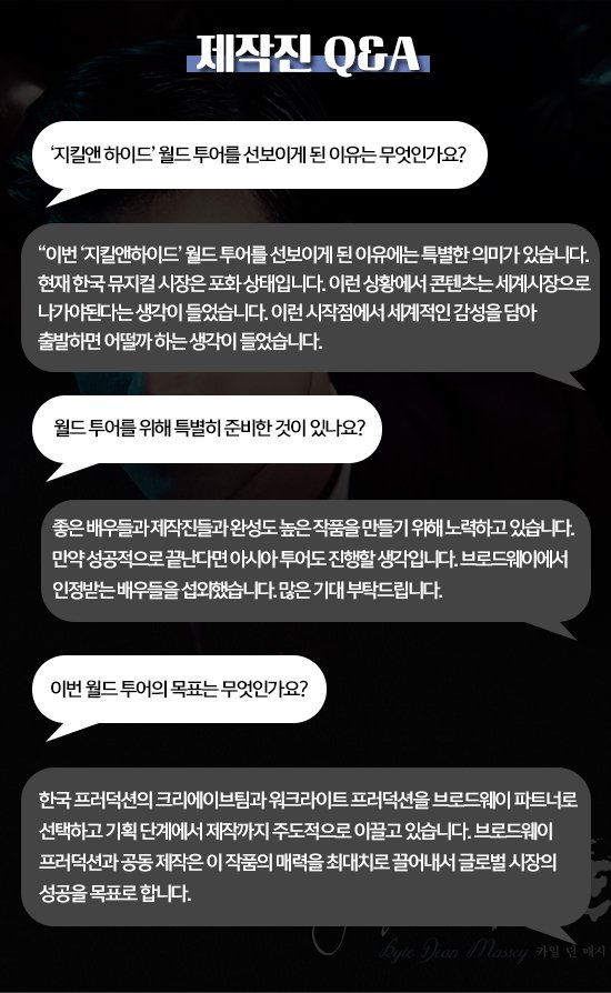 [ON+무대로그┃‘지킬 앤 하이드’] 브로드웨이 배우들이 뭉쳤다…세계 진출 