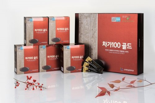 고려인삼바이오, 차가버섯 스틱 신제품 ‘차가100골드’ 출시