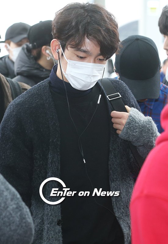 [ON포토] 갓세븐 진영, ‘피곤한 표정’