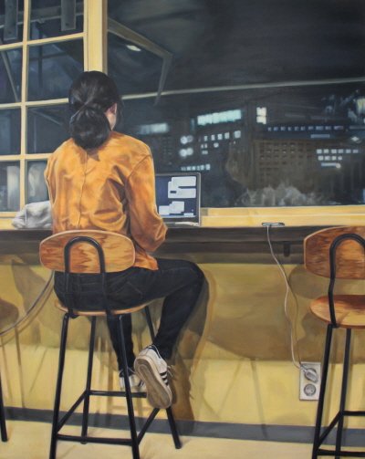momentary attractions 4, oil on canvas, 162.2×130.3, 2016. 사진=심으뜸 제공