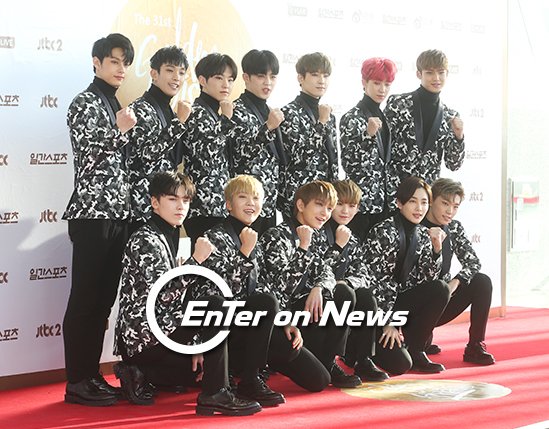 [ON포토] 세븐틴, ‘골든디스크 화이팅’