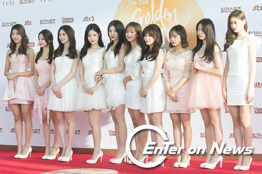 [ON포토] 아이오아이, '완전체로는 마지막 시상식에'