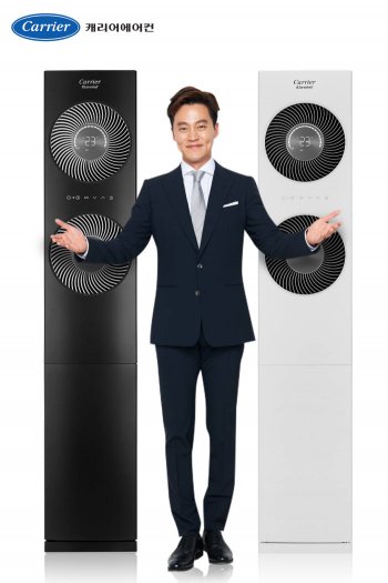 2017년형 제트(Zet) 18단 에어컨 (왼쪽부터 티탄 블랙 화이트)