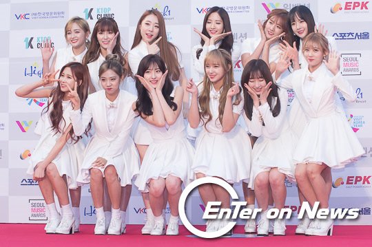 [ON포토] 우주소녀, '꽃밭이 따로없네'