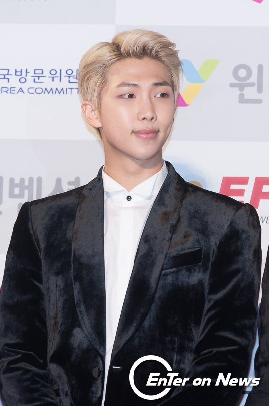 [ON포토] 방탄소년단 랩몬스터, '눈에서 하트 뿅뿅'