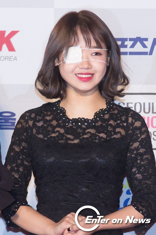 [ON포토] 아이오아이 최유정, '유정이 눈 아야해요'