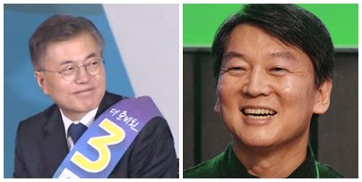 갤럽 여론조사 발표, 안철수 '서울 TK서 문재인 앞섰다!'