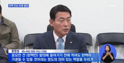 황영철 의원, 바른정당 탈당계 회수…오전까지 홍준표 후보 지지했던 의원이...