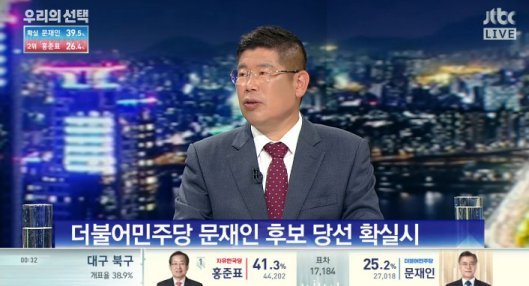 김경진 의원 “홍준표 후보에 미진한 수치..가장 뼈 아프다..자성의 시간 갖겠다”  