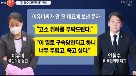 안철수, 대면조사 대신 전화조사 요청 "이유미 문자, 어떤 취지인지 이해 못해"