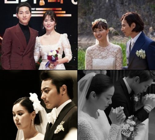 [ET이슈] 송중기♥송혜교 결혼, 연예계 세기의 커플 '장동건♥고소영 부터 원빈♥이나영까지'