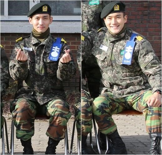 최강창민·최시원, 18일 의경 만기 전역 '드디어 팬들 품으로'