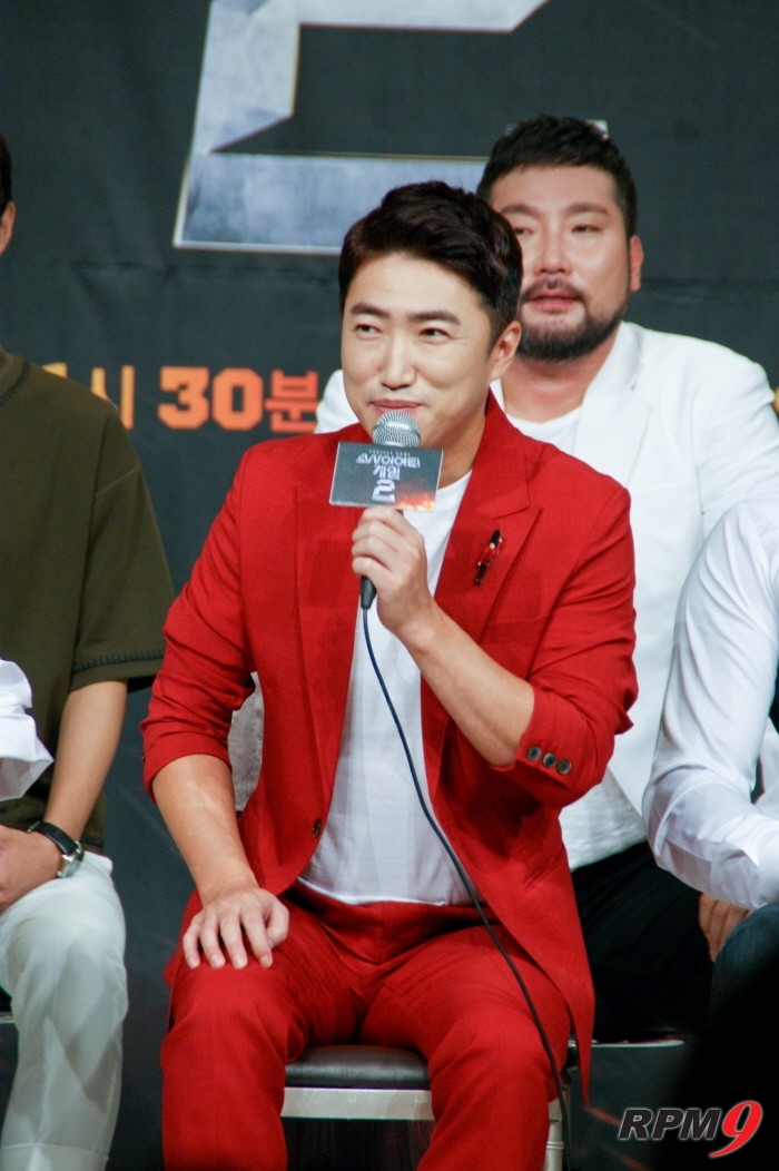개그맨 장동민이 tvN '소사이어티 게임 2' 제작보고회를 통해 자신의 출연계기와 소감 등을 밝히며 시청해줄 것을 독려했다. (사진=박동선 기자)