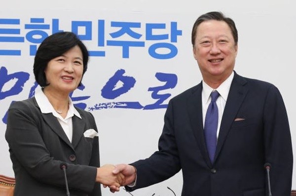 박용만 상의 회장, 정부 경제정책 속도조절 당부.…4당 대표에 재계 의견 전달