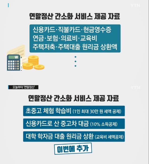 사진=연말정산 간소화 서비스가 15일 오전 8시부터 시작된다. 