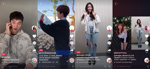 틱톡, 영상 듀엣 편집 기능 ‘하프앤하프’로 SNS 트랜드 바꾼다