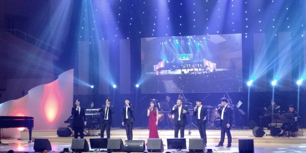 ‘2018 팬텀보이스 로즈데이 콘서트’ 공연사진. 사진=아신코리아 엔터테인먼트 제공