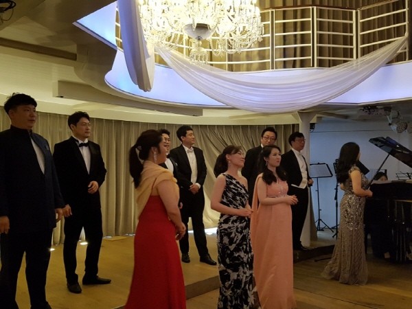 ‘더뮤즈오페라단 Dinner Concert’ 공연사진, 사진=더뮤즈오페라단 제공