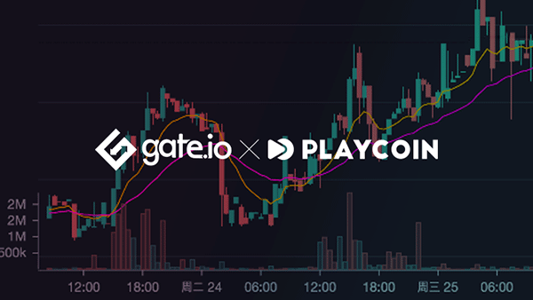 플레이코인, 중국 거래소 게이트아이오 상장 