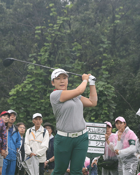 △일본여자프로골프(JLPGA) 투어 사상 첫 그랜드슬램과 한ㆍ미ㆍ일 3국 통합 상금왕에 도전하는 신지애. (사진=오상민 기자)