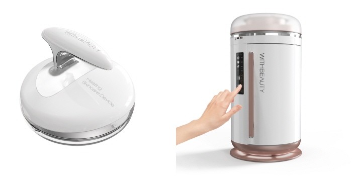 뷰티 전문기업 위드뷰티(대표 권오진, 이철호)가 '2018 핀업디자인어워드'에서 스킨컬링·지쎄 등 2제품(사진)으로 수상의 영예를 안았다. (사진=위드뷰티 제공)