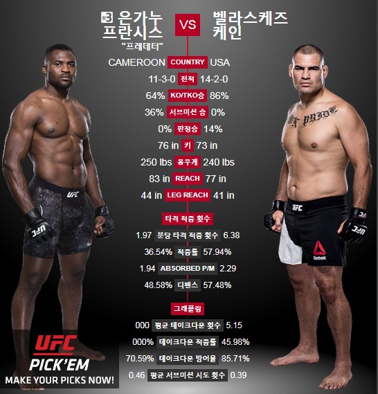 (사진=UFC) 