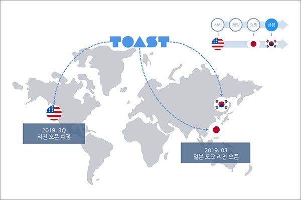 NHN엔터, 일본 도쿄에 ‘TOAST 글로벌 리전’ 오픈 