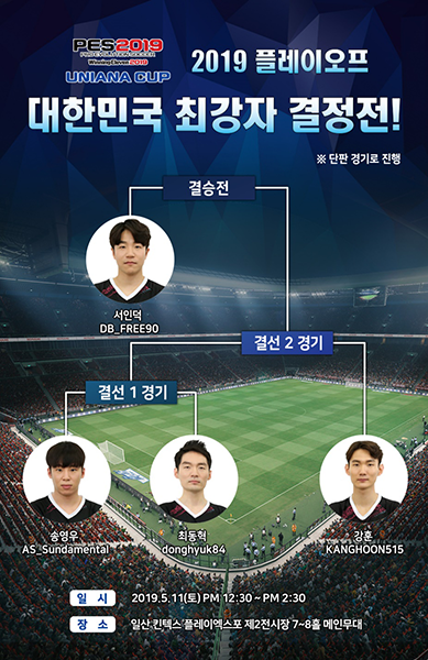 유니아나, PES2019(위닝일레븐), UNIANA CUP 결선!