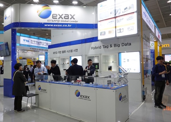 [IoT Korea 2019] 이그잭스, 하이브리드 태그 'RFID UFH 태그' 소개