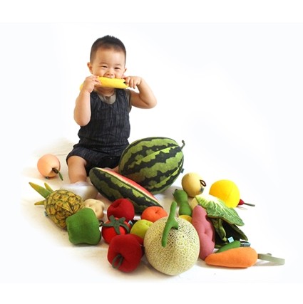 [온페어-유교전] 에이치앤웍스, 유아교육전에서 깨끗하게 빨아쓰는 친환경 과일채소 장난감 푸루토 소개